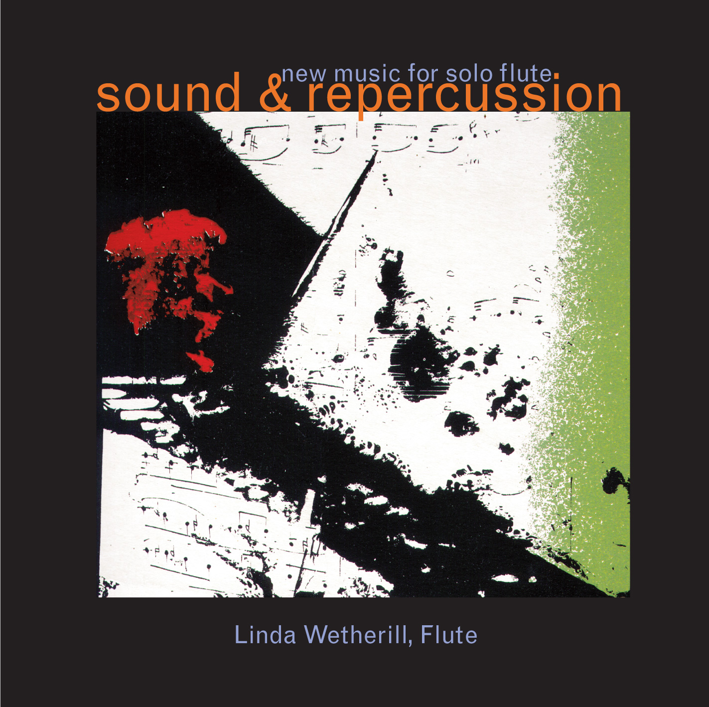 Sound & Repercussion: New Music For Solo Flute cover