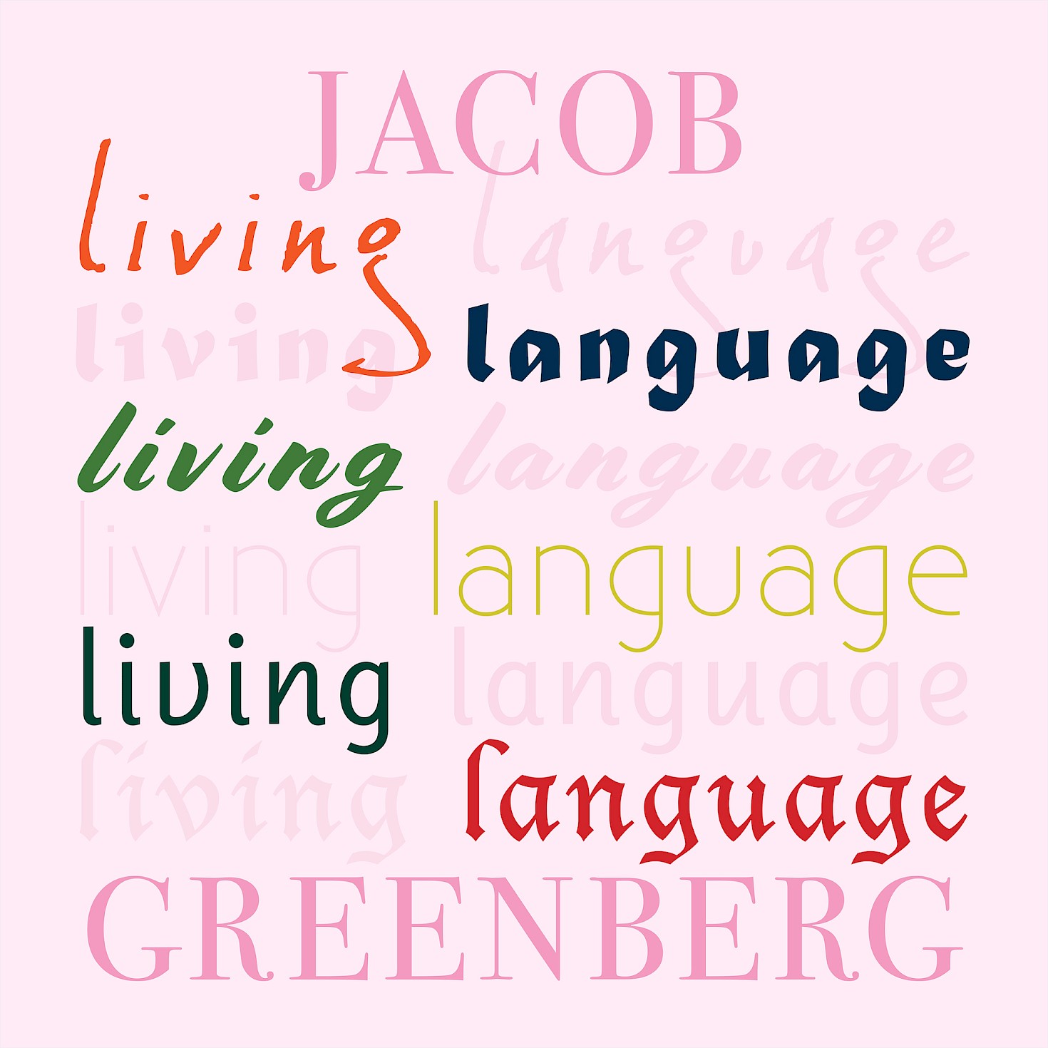 Jacob Greenberg: Living Language cover